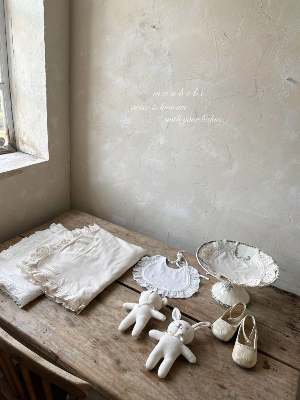 法式花邊圍兜兜 