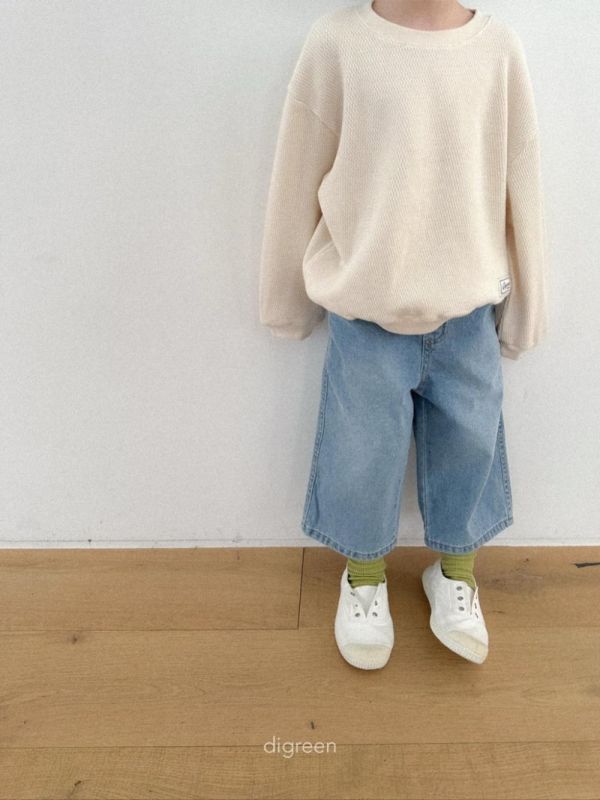 牛仔丹寧七分褲 