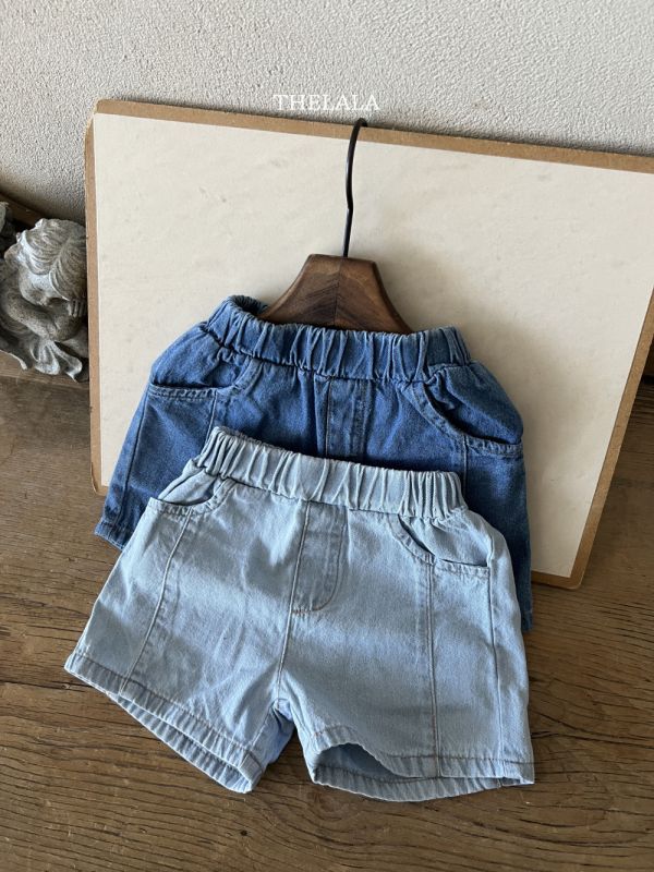 日常牛仔短褲 