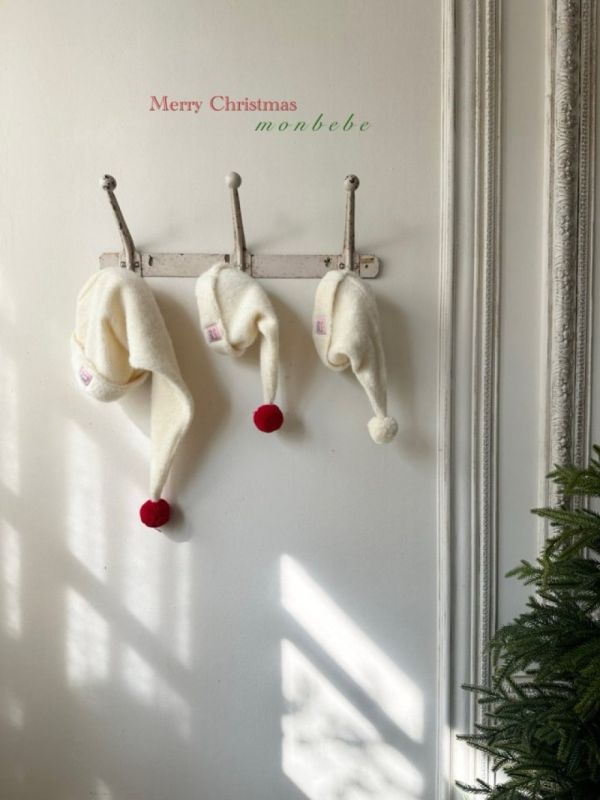 小精靈毛球帽 媽咪與寶寶 