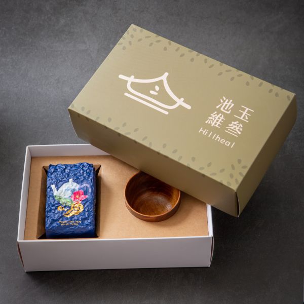 雲杉品茗套組【衫林溪高山茶/漆杯】 