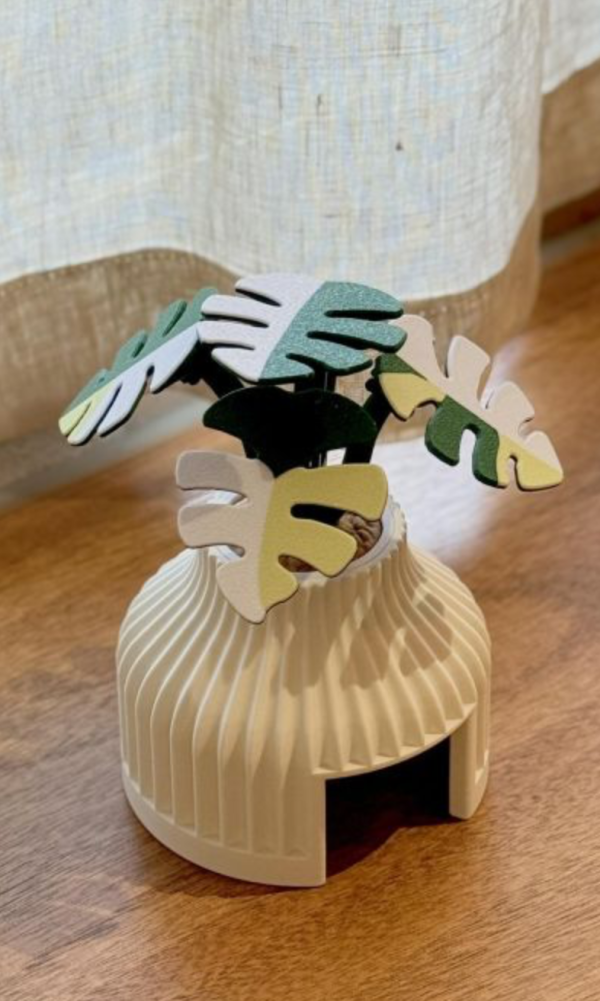 日系盆栽仿真綠植躲避屋 