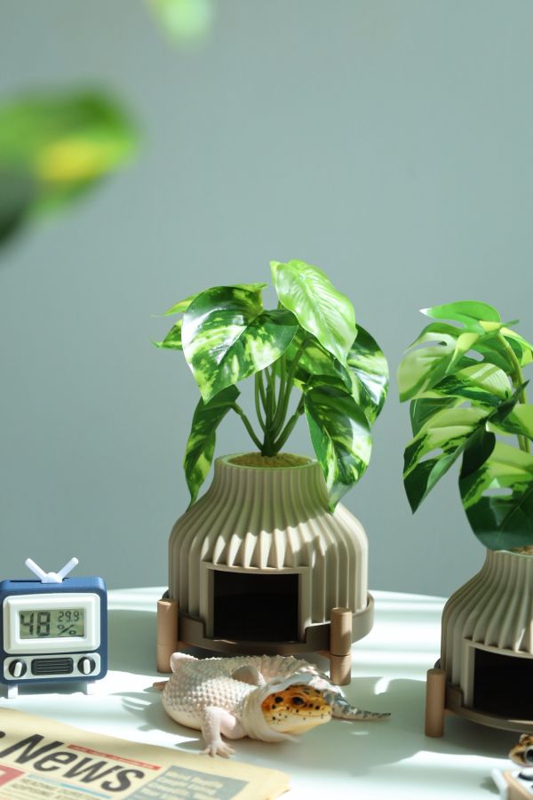 日系盆栽仿真綠植躲避屋 
