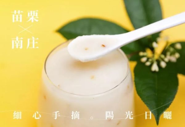 《台灣》禾乃川 桂花甘酒,500ml/瓶 口感香甜滑順, 天然米麴, 日本甘酒, 桂花, 甘酒, 自然發酵, 苗栗南庄四季桂花