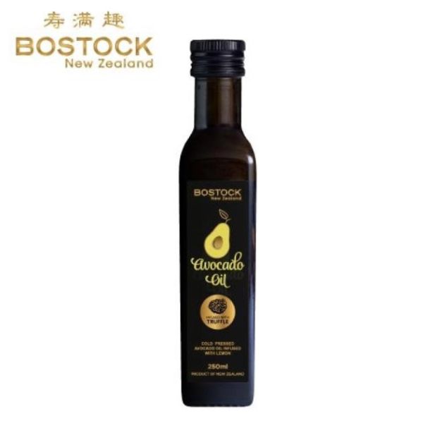 《紐西蘭》Bostock 頂級初榨 松露風味酪梨油 ,250ml/瓶 bostock-cold-pressed-avocado-oil-infused-with-truffle,Bostock 頂級初榨 松露風味酪梨油,初榨, 副食品首選油, 每一公升含80顆酪梨, 紐西蘭原瓶進口, 酪梨油, 頂級,調味料&油品 Sauces & Oils