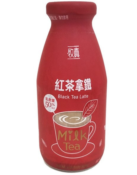 《台灣》牧真拿鐵保久乳6入, 290ml/瓶 blacktea-latte-coffee-latte,牧真拿鐵保久乳,下午茶, 咖啡拿鐵, 早餐飲品, 牧真, 紅茶拿鐵, 門市熱銷,乳製品&雞蛋 Dairy & Eggs