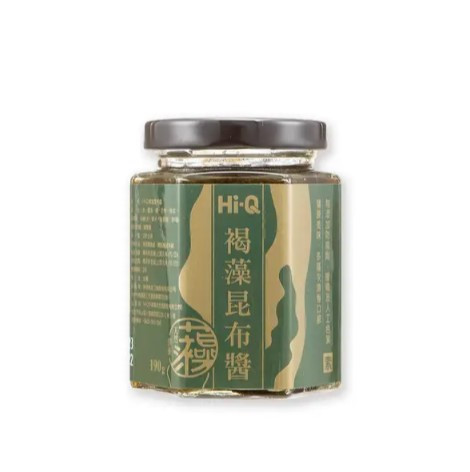 《台灣》Hi-Q 褐藻昆布醬, 190g/瓶 hi-q-fish-kelp-sauces,Hi-Q 褐藻昆布醬,不死鹹, 多層次清香, 天然昆布, 手工純釀醬油, 抹醬, 拌麵, 無添加防腐劑, 褐藻萃取物,調味料&油品 Sauces & Oils