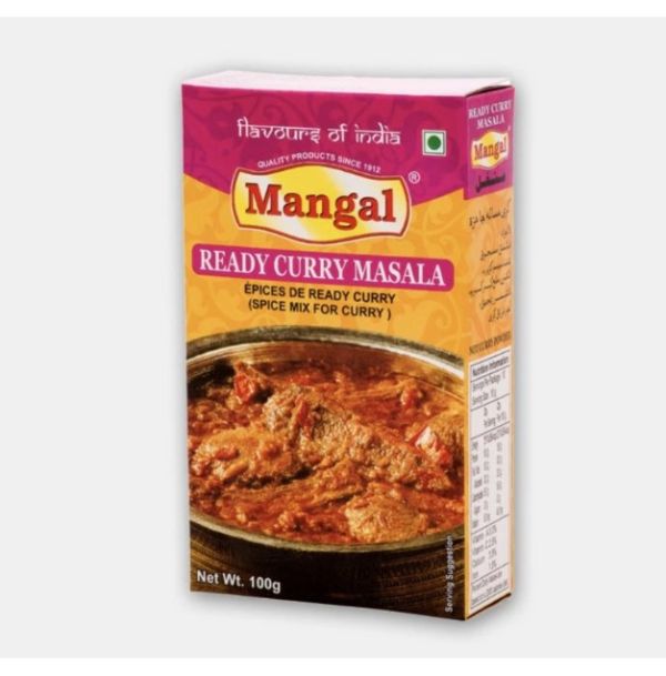 《印度》Mangal香料粉(印度咖哩) Ready Curry Masala, 100g/盒 india, mangal, masala, Ready Curry, spice, 印度咖哩, 印度香料, 異國風味, 香料