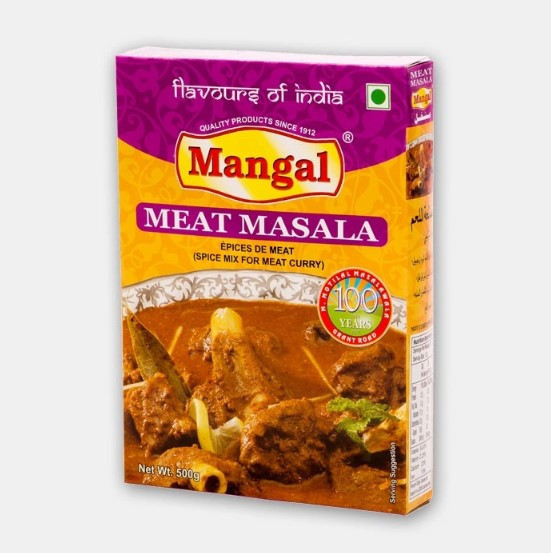 《印度》Mangal香料粉(烹煮肉類) Meat Masala, 100g/盒 india, mangal, masala, meat, meat masala, spice, 印度咖哩, 印度香料, 異國風味, 肉類專用, 香料