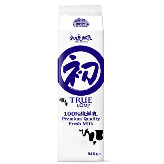 台東》初鹿牧場鮮奶, 946ml/瓶 true-loop-premium-fresh-milk,初鹿牧場鮮奶,100%生乳, 初鹿, 台東, 無化學添加, 牛奶, 鮮奶,小農嚴選 Farm to Table,乳製品&雞蛋 Dairy & Eggs