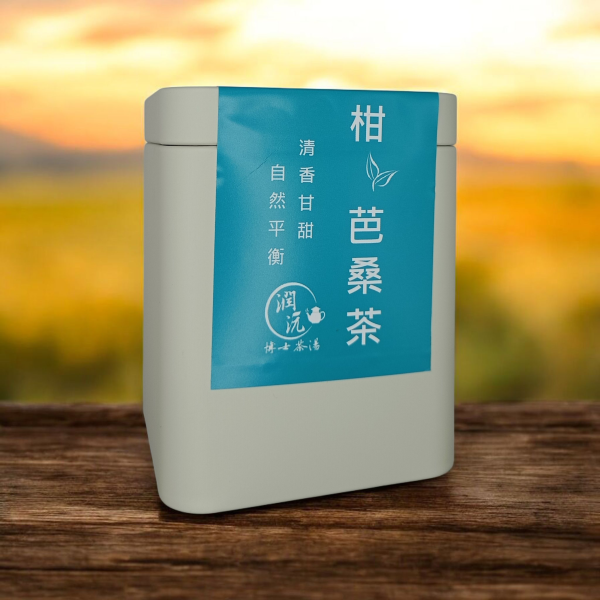 柑芭桑茶-10入鐵罐 