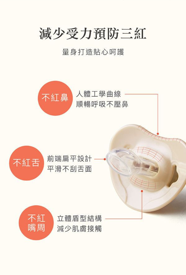 小獅王 蘊蜜超柔拇指安撫奶嘴 