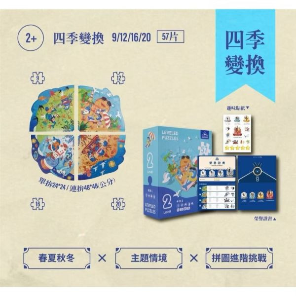 Seed Village 兒童益智拼圖(多款) 