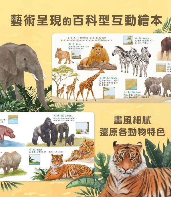 小牛津 自然探索遊戲組合-動物冒險篇 