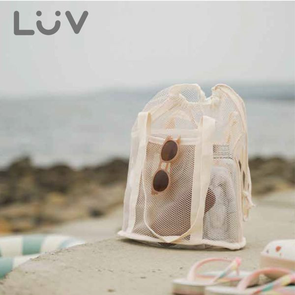 LUV兩用沙灘束口水桶袋(多款) 