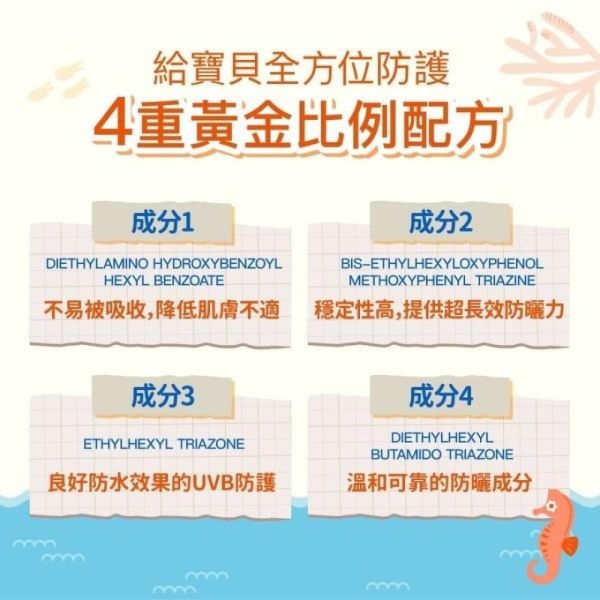DERMA 兒童滾珠防水防曬乳50ML 