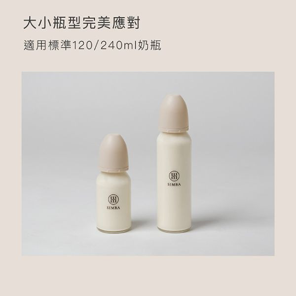 小獅王 蘊蜜標準奶瓶瓶蓋組 