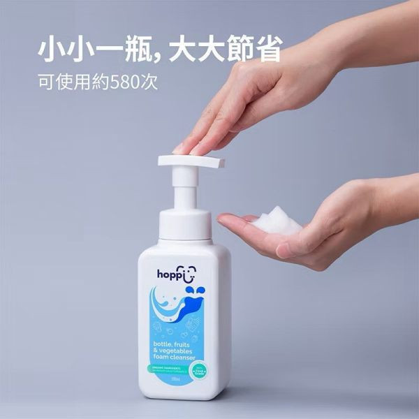 Hoppi 奶瓶蔬果清潔慕斯500ml/瓶 