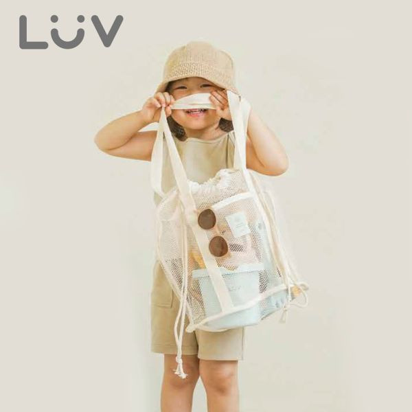 LUV兩用沙灘束口水桶袋(多款) 