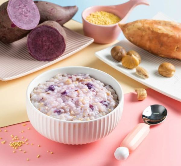 捷捷 副食品-1P-17甘栗瓜瓜魚肉大寶寶粥 