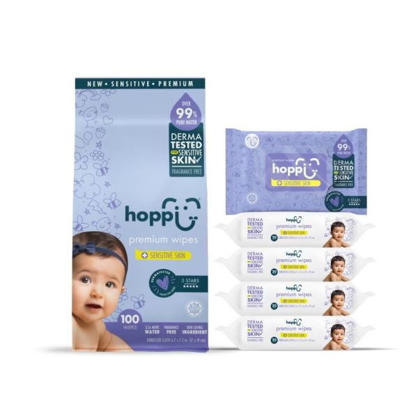 Hoppi 高級敏感濕紙巾(多款) 