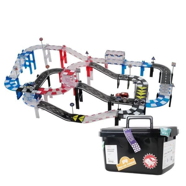 MNTL 磁力拓荒者 MAG Car Pioneer EX賽車款(108pcs) 