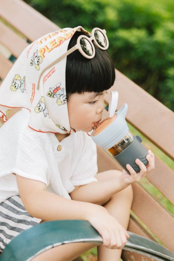 hegen Lifestyle PPSU 隨行輕量水瓶 450ml - 巴黎灰 