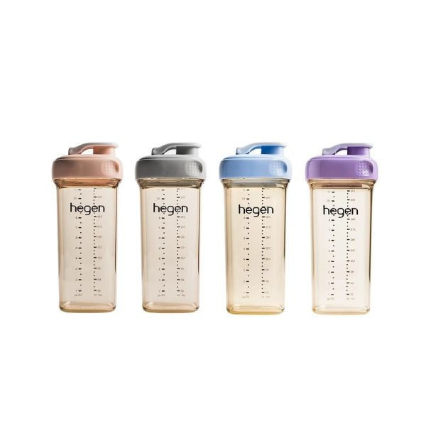hegen 金色奇蹟 PPSU 多功能方圓型寬口水瓶 330ml(多款) 