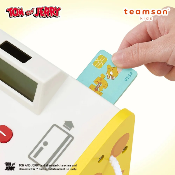 Teamson Tom and Jerry 小老闆木製聲光收銀機組 