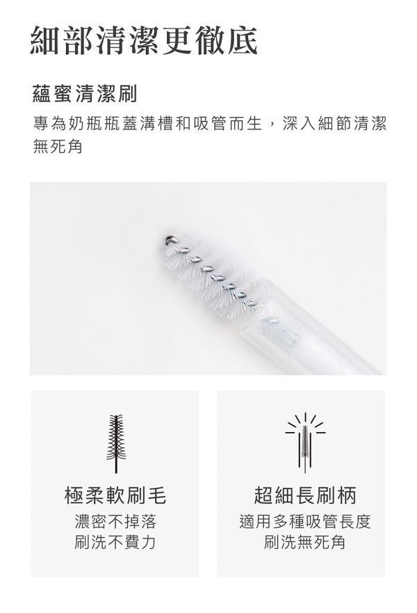 小獅王 蘊蜜清潔刷6入 