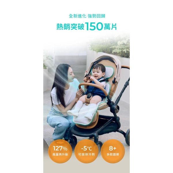 母親節快閃優惠POLED AIRLUV5 DONUT 智能風扇涼感墊(多款) 