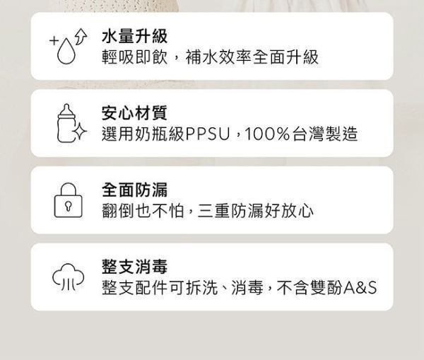 小獅王 鉑金PPSU兒童直飲水壺400ML(多款) 