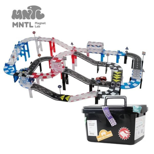 MNTL 磁力拓荒者 MAG Car Pioneer EX賽車款(108pcs) 