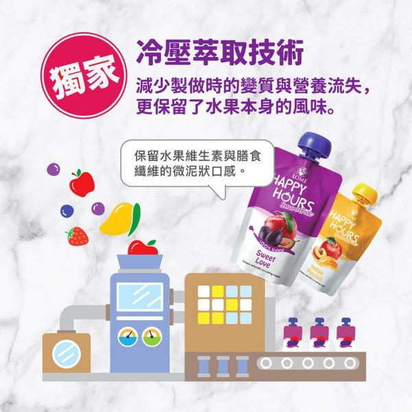 大地之愛 Happy Hours生機纖果飲(多款) 