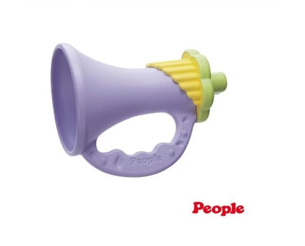 PEOPLE 新彩色米的喇叭咬舔玩具(米製品玩具系列) 