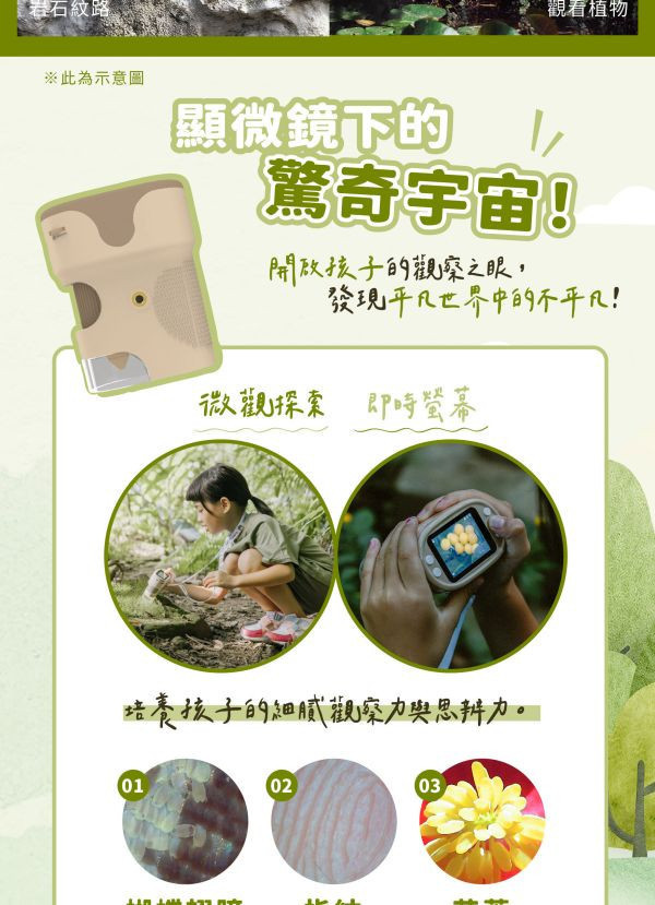 LJ兒童顯微鏡相機 