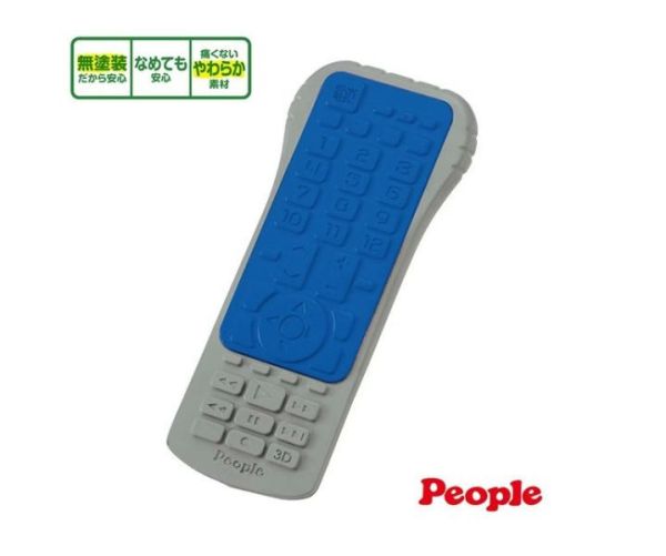 PEOPLE 新寶寶的遙控器咬舔玩具 