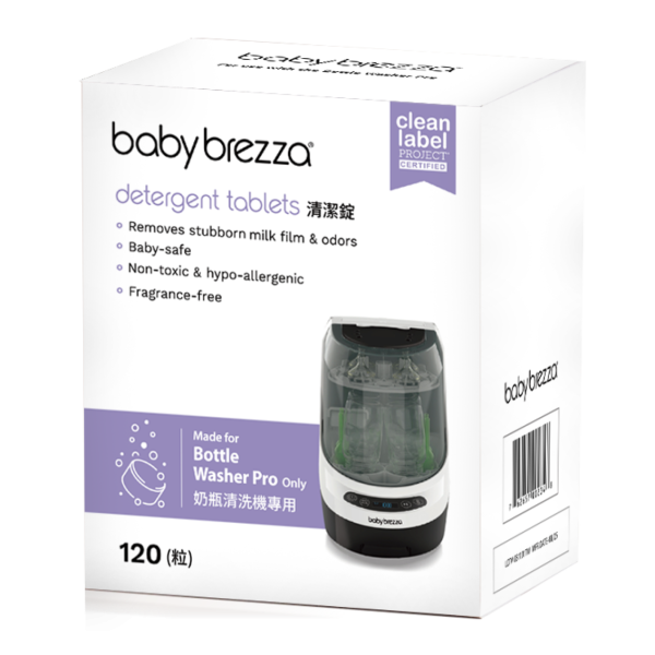 BABY BREZZA 奶瓶清洗機專用清潔錠(120粒) 