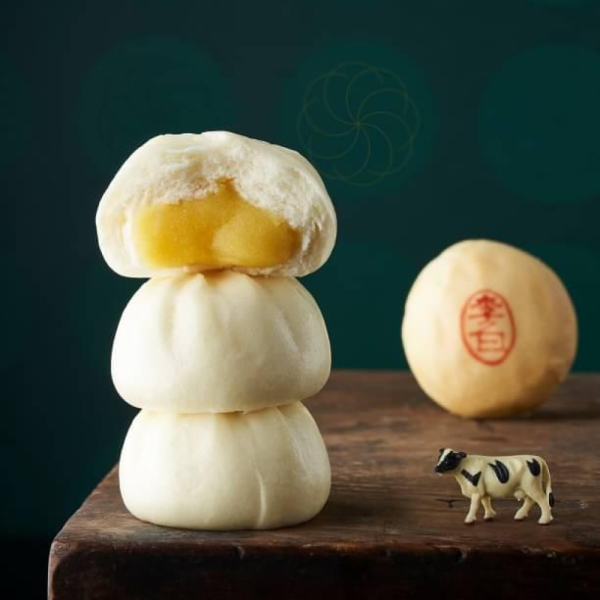 初鹿牧場 冷凍 鮮奶綠豆沙包-8入/包 