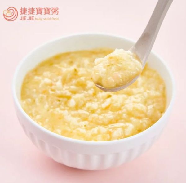 捷捷 副食品-1-11蔬菜鮭魚小寶寶粥(120g*4) 