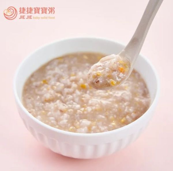 捷捷 副食品-1P-11 紫金雞茸大寶寶粥 