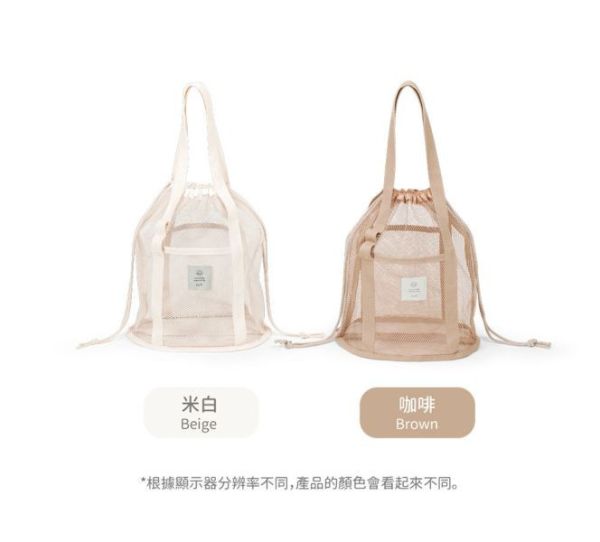 LUV兩用沙灘束口水桶袋(多款) 