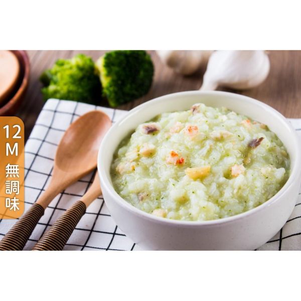 旅居漁村 翡翠干貝海鮮粥150克 