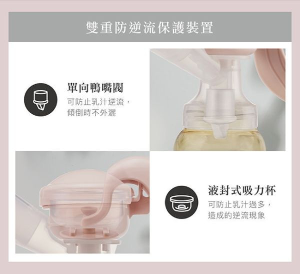 小獅王 iFeed輕美機舒壓式旋轉手動吸乳器(寬口徑) 