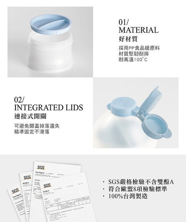 小獅王 滑溜溜專利奶粉盒 