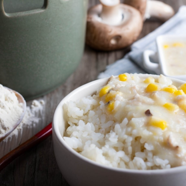 旅居漁村 玉米菇菇濃湯200克 