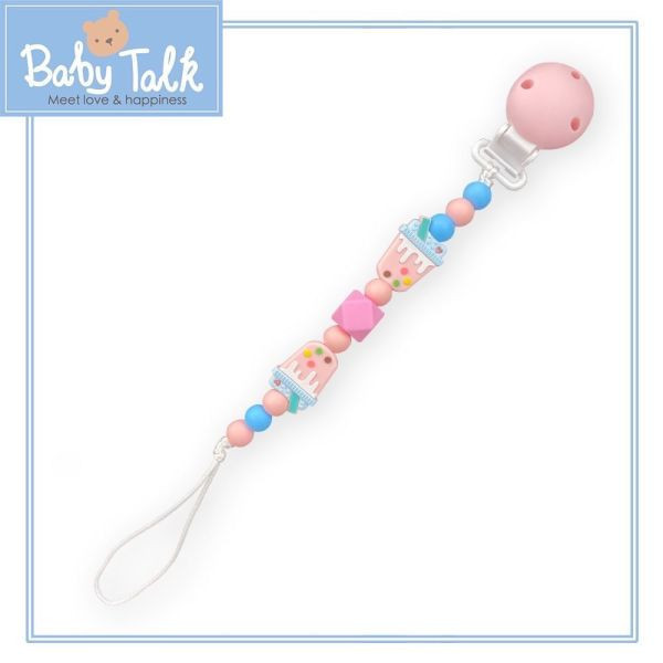 小小家 Baby Talk食品級矽膠奶嘴鏈(多款) 