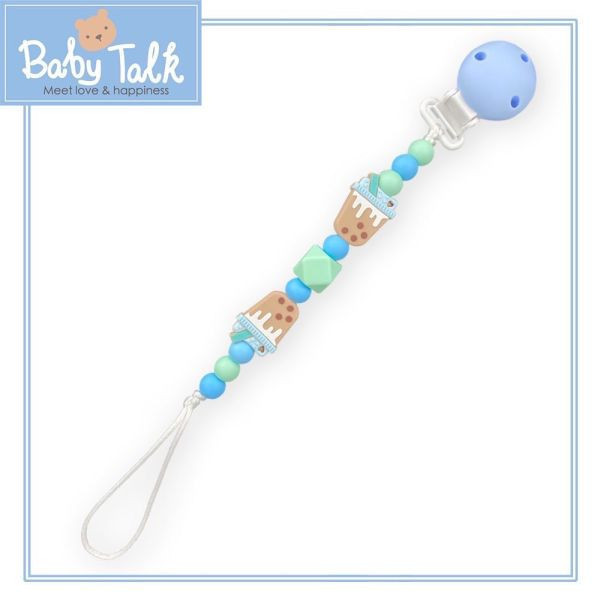 小小家 Baby Talk食品級矽膠奶嘴鏈(多款) 