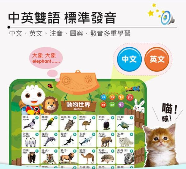 風車圖書 FOOD超人觸控學習掛圖(多款) 
