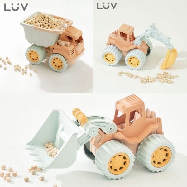 LUV環保小麥稈玩具汽車(多款) 
